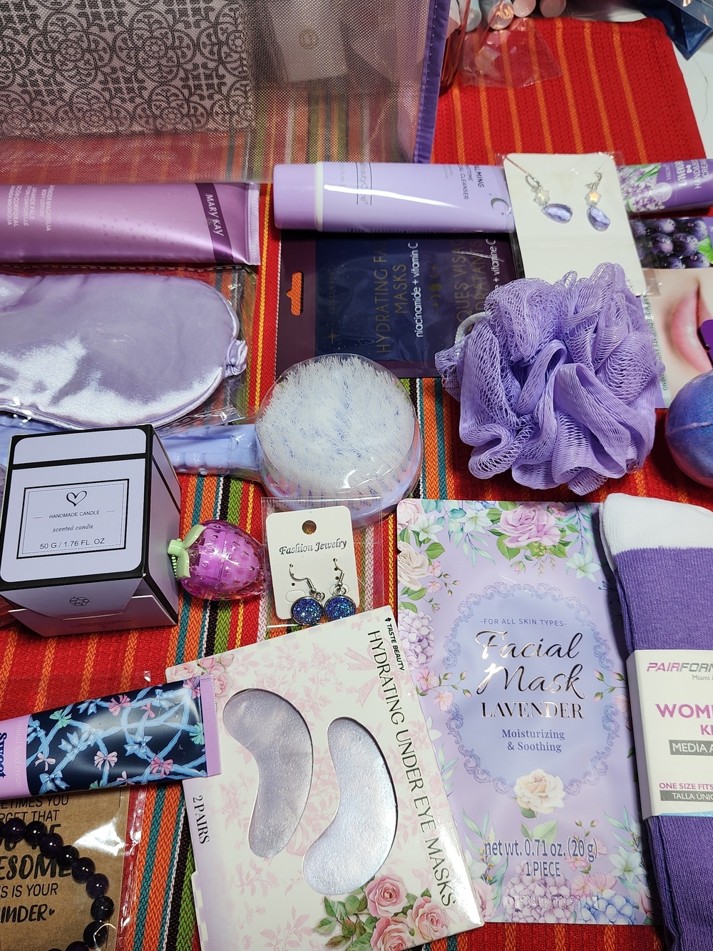Lavender-Themed Self-Care & Beauty Bundle